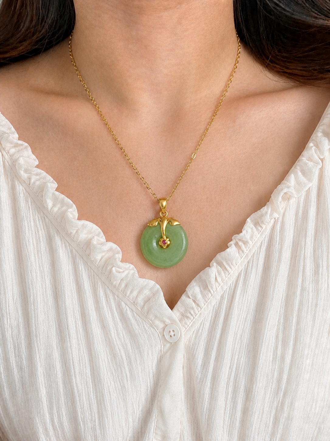 Jade Aura Pendant