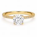 Eternity 1 Carat Ring Moissanite