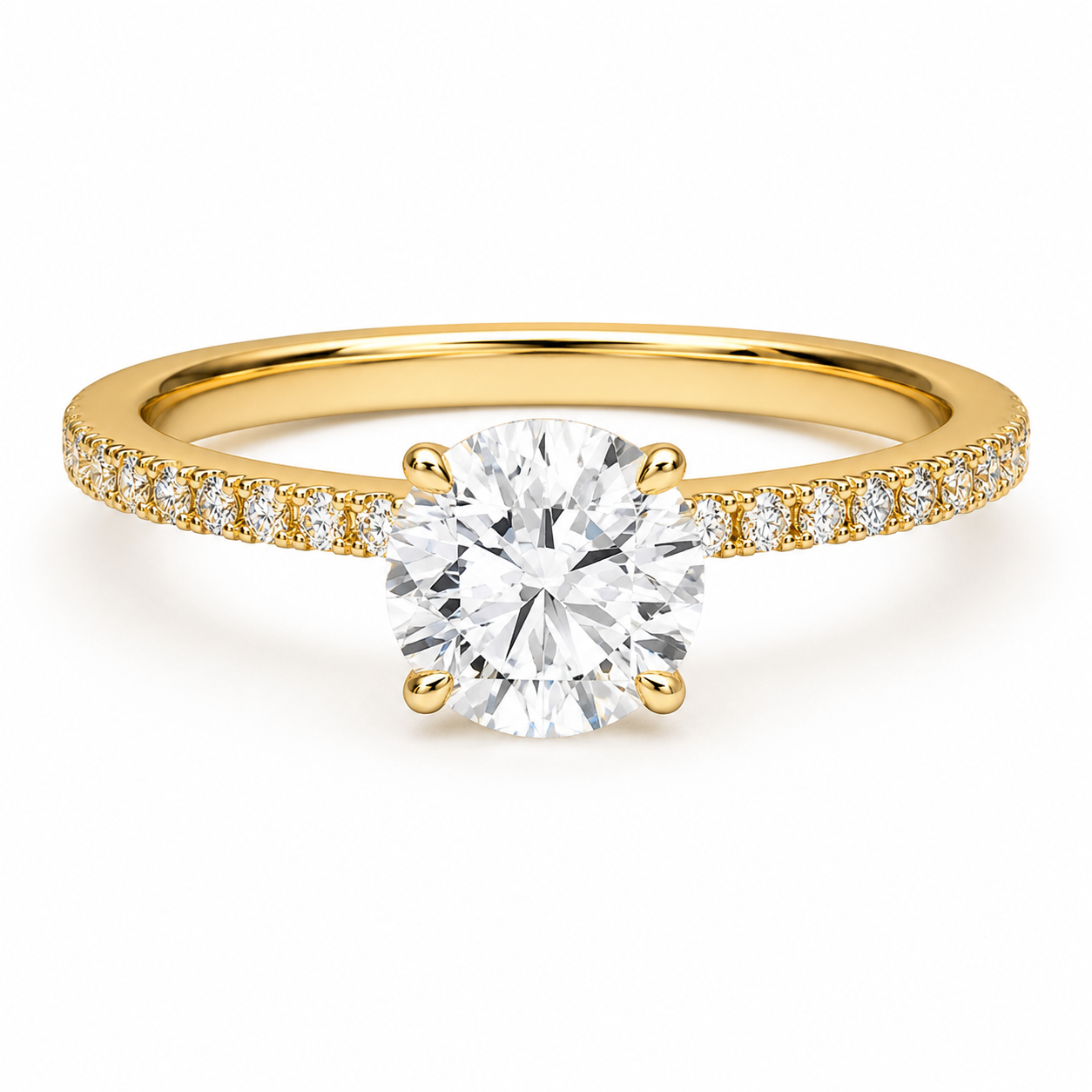 Eternity 1 Carat Ring Moissanite