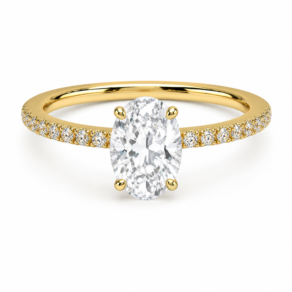 Serena 1 Carat Oval Ring