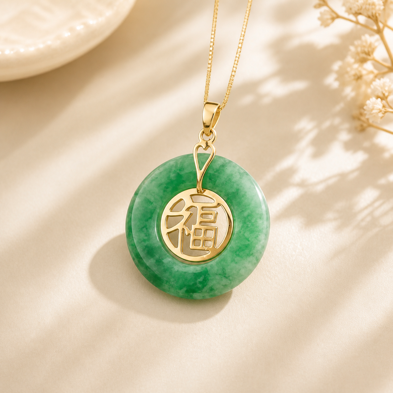 Fortune Jade Pendant