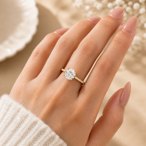 Eternity 1 Carat Ring Moissanite