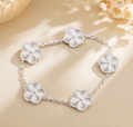 Clover Muse Silver Bracelet