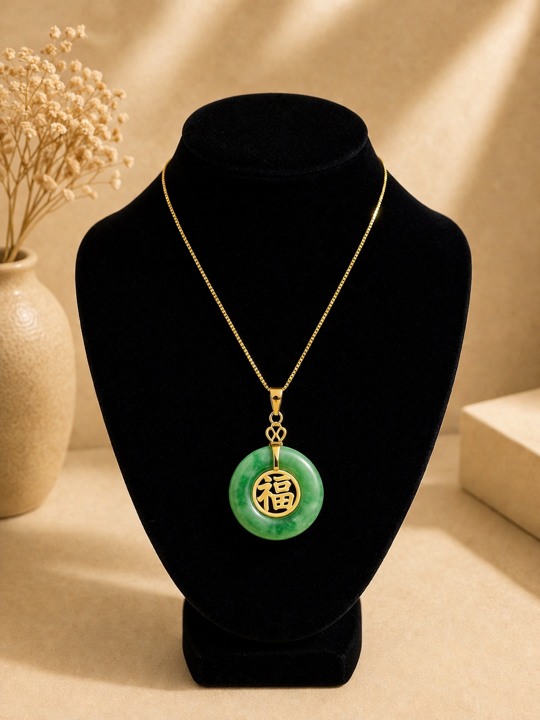 Fortune Jade Pendant